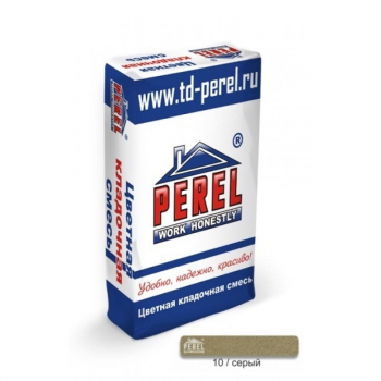 Цветная кладочная смесь Perel NL серая 25 кг
