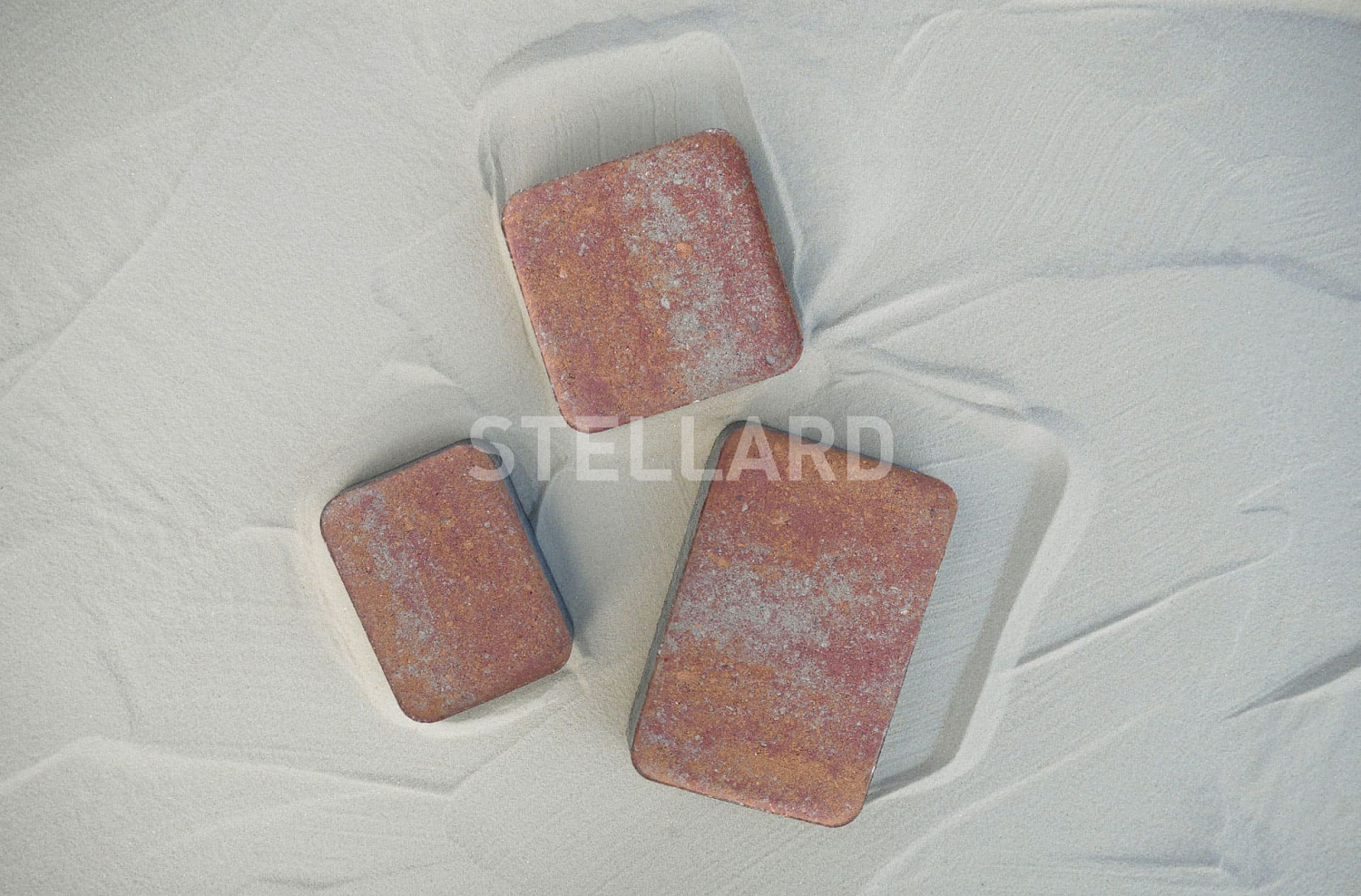 Тротуарная плитка Stellard Старый город Color mix Санрайз 40